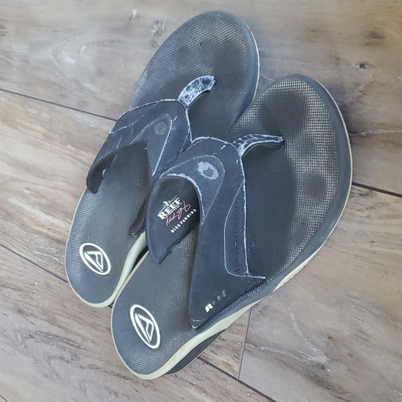Reef Mens Mick Fanning Flip Flop Outdoor Sandals shoes sz 14 - Picture 2 of 10